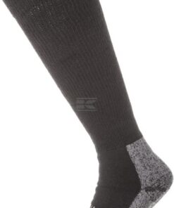 Calcetines térmicos de caña alta, talla 35-38, negro y gris