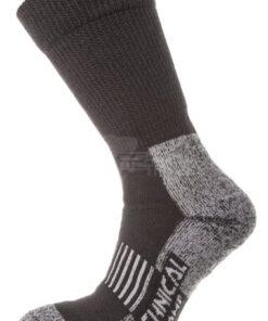 Calcetines térmicos, talla 43-46, negro y gris