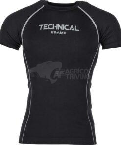 Camisa térmica SS sin costuras, S-M