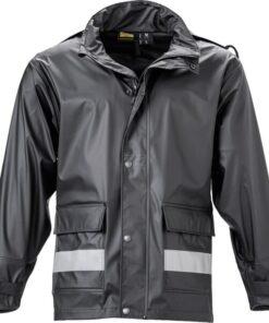 Chubasquero negro talla 48 (S)