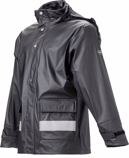 Chubasquero negro talla 50 (M)