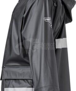 Chubasquero negro talla 66 (4XL)