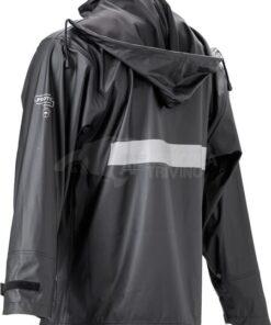 Chubasquero negro talla 66 (4XL)