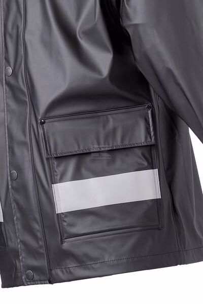 Chubasquero negro talla 50 (M)