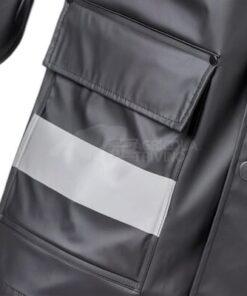 Chubasquero negro talla 66 (4XL)