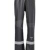 Pantalón de lluvia negro talla 68 (5XL)