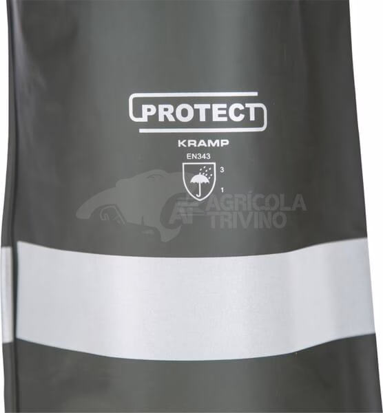 Peto impermeable, verde, 2XS, Kramp Protect 4 Peto impermeable, verde, 2XS, Kramp Protect