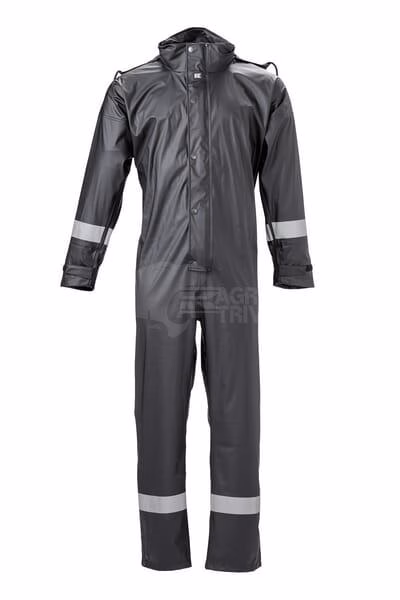 Mono de lluvia negro talla 46 (XS) 1 Mono de lluvia negro talla 46 (XS)