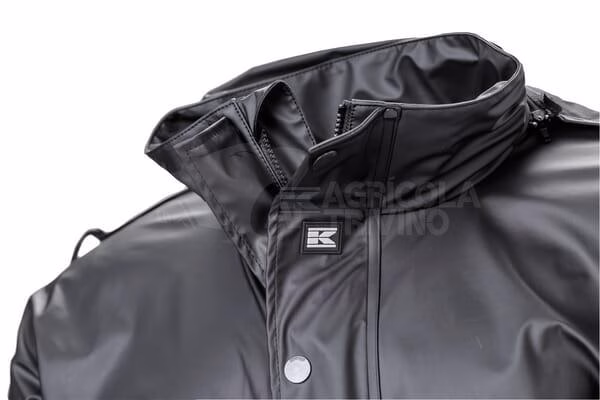 Mono de lluvia negro talla 46 (XS) 3 Mono de lluvia negro talla 46 (XS)