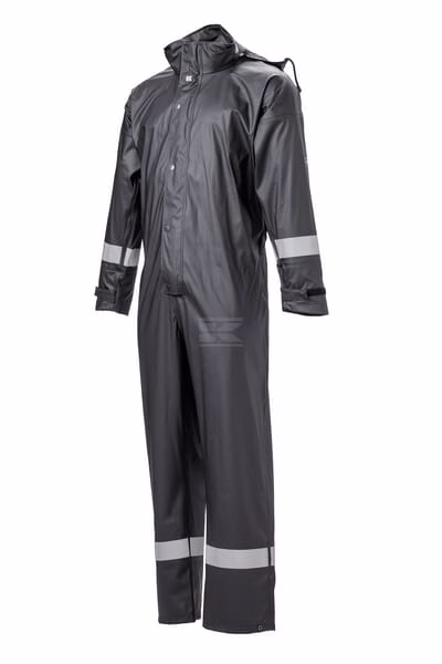 Mono de lluvia negro talla 54 (L) 9 Mono de lluvia negro talla 54 (L)