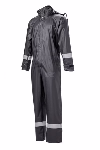 Mono de lluvia negro talla 48 (S) 9 Mono de lluvia negro talla 48 (S)