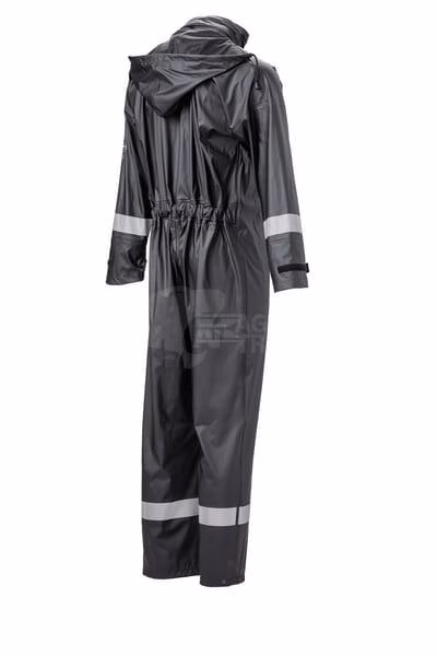 Mono de lluvia negro talla 68 (5XL) 13 Mono de lluvia negro talla 68 (5XL)