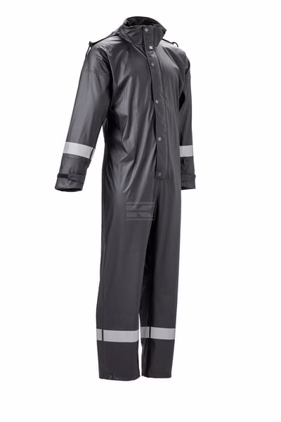 Mono de lluvia negro talla 54 (L) 31 Mono de lluvia negro talla 48 (S)