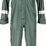 Mono impermeable, verde, L, Kramp Protect