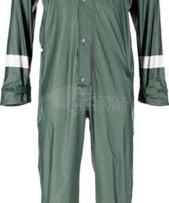 Mono impermeable, verde, 2XL, Kramp Protect