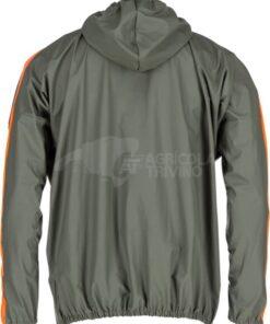 Impermeable, verde-naranja, XS, de Kramp