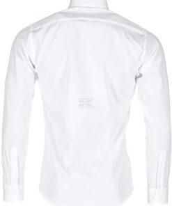 Camisa hombre entallada, blanca, L