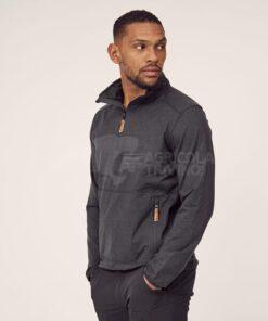 Forro polar 1/2 cremallera, color antracita, 3XL 15 Forro polar 1/2 cremallera, color antracita, 3XL