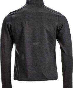 Forro polar 1/2 cremallera, color antracita, 2XL