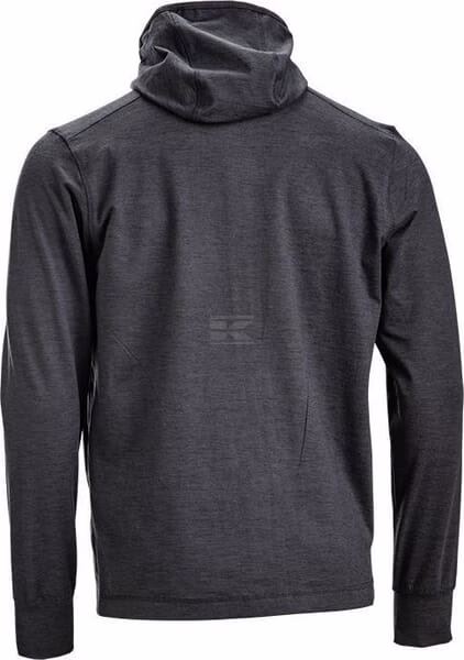 Forro polar de hombre con cremallera y capucha, color antracita, S 4 Forro polar de hombre con cremallera y capucha, color antracita, 2XS