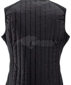 Chaleco polar / híbrido de mujer, color carbón, 2XL