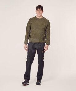 Pantalón, hombre, talla XL102 cm, largo: 84 cm, Kramp Active