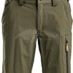 Shorts, hombre, S, extensibles activos, oliva