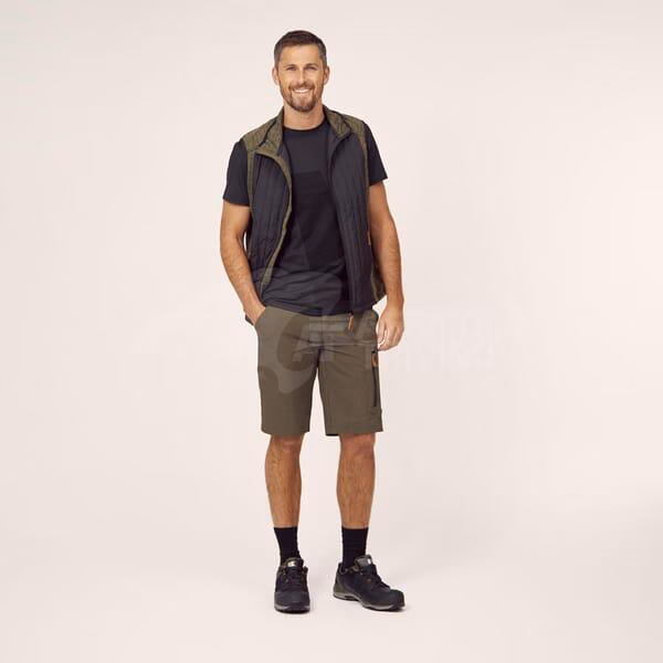 Shorts, hombre, XS, extensibles activos, oliva 2 Shorts, hombre, XS, extensibles activos, oliva