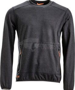 Forro polar, cuello cerrado, color antracita, L