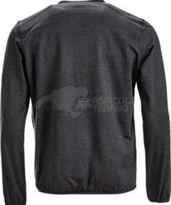 Forro polar, cuello cerrado, color antracita, S