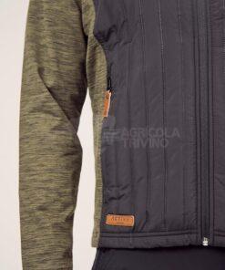 Chaqueta polar / híbrido de hombre, color verde oliva, 2XL 42 Chaqueta polar / híbrido de hombre, color verde oliva, 3XL