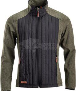Chaqueta polar / híbrido de hombre, color verde oliva, 2XL 46 Chaqueta polar / híbrido de hombre, color verde oliva, 3XL