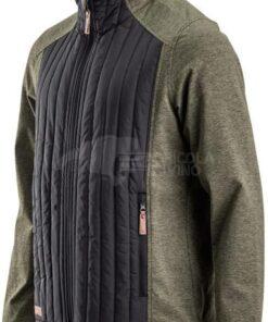 Chaqueta polar / híbrido de hombre, color verde oliva, 2XL 47 Chaqueta polar / híbrido de hombre, color verde oliva, 3XL