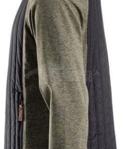 Chaqueta polar / híbrido de hombre, color verde oliva, 5XL 35 Chaqueta polar / híbrido de hombre, color verde oliva, 5XL