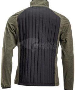Chaqueta polar / híbrido de hombre, color verde oliva, 2XS 36 Chaqueta polar / híbrido de hombre, color verde oliva, 2XS