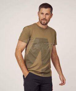 Camiseta de hombre, color verde, XS
