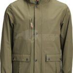Chaqueta Shell para hombre, verde oliva, XS
