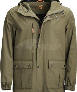 Chaqueta Shell para hombre, color oliva, 5XL