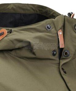 Chaqueta Shell para hombre, verde oliva, 3XL