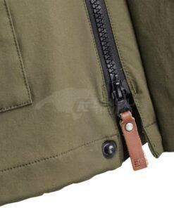 Chaqueta Shell para hombre, verde oliva, 3XL
