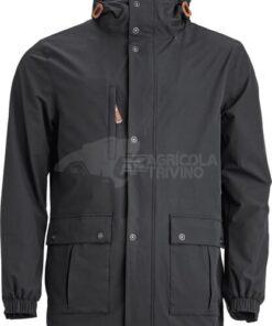 Chaqueta Mhell para hombre, color carbón, S