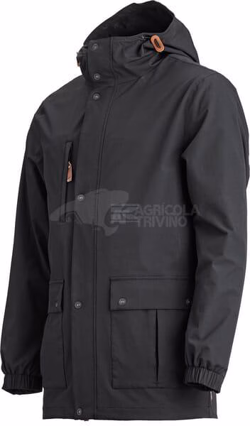 Chaqueta Shell para hombre, color carbón, 2XS 11 Chaqueta Shell para hombre, color carbón, 2XS