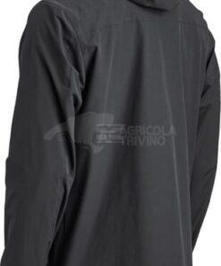 Chaqueta Shell para hombre, color carbón, 4XL