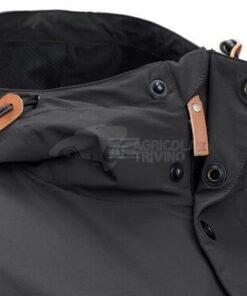 Chaqueta Shell para hombre, color carbón, 4XL
