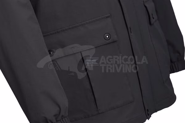 Chaqueta Shell para hombre, color carbón, 2XS 21 Chaqueta Shell para hombre, color carbón, 2XS