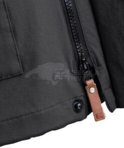 Chaqueta Shell para hombre, color carbón, 3XL
