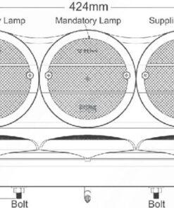 Luz trasera LED