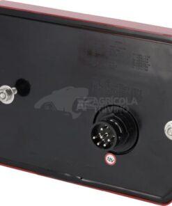 Luz trasera LH multifunción LED, 12 V, 236 x 140 x 24,3 mm, Bayoneta 6-pin, Kramp