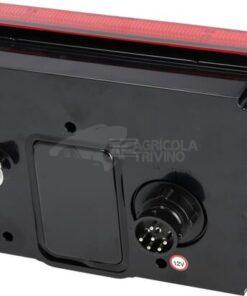 Luz trasera LH multifunción LED, SMART, 12 V, 236 x 140 x 24,3 mm, Bayoneta 6-pin, Kramp