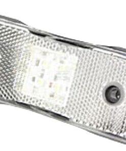 Luz LED delantera, transparente, dcha.